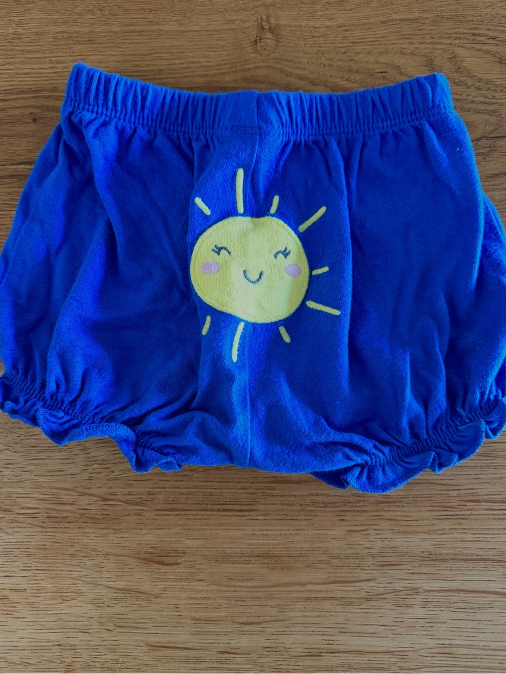 Carter's Royal Blue Bloomers with Yellow Sun Applique